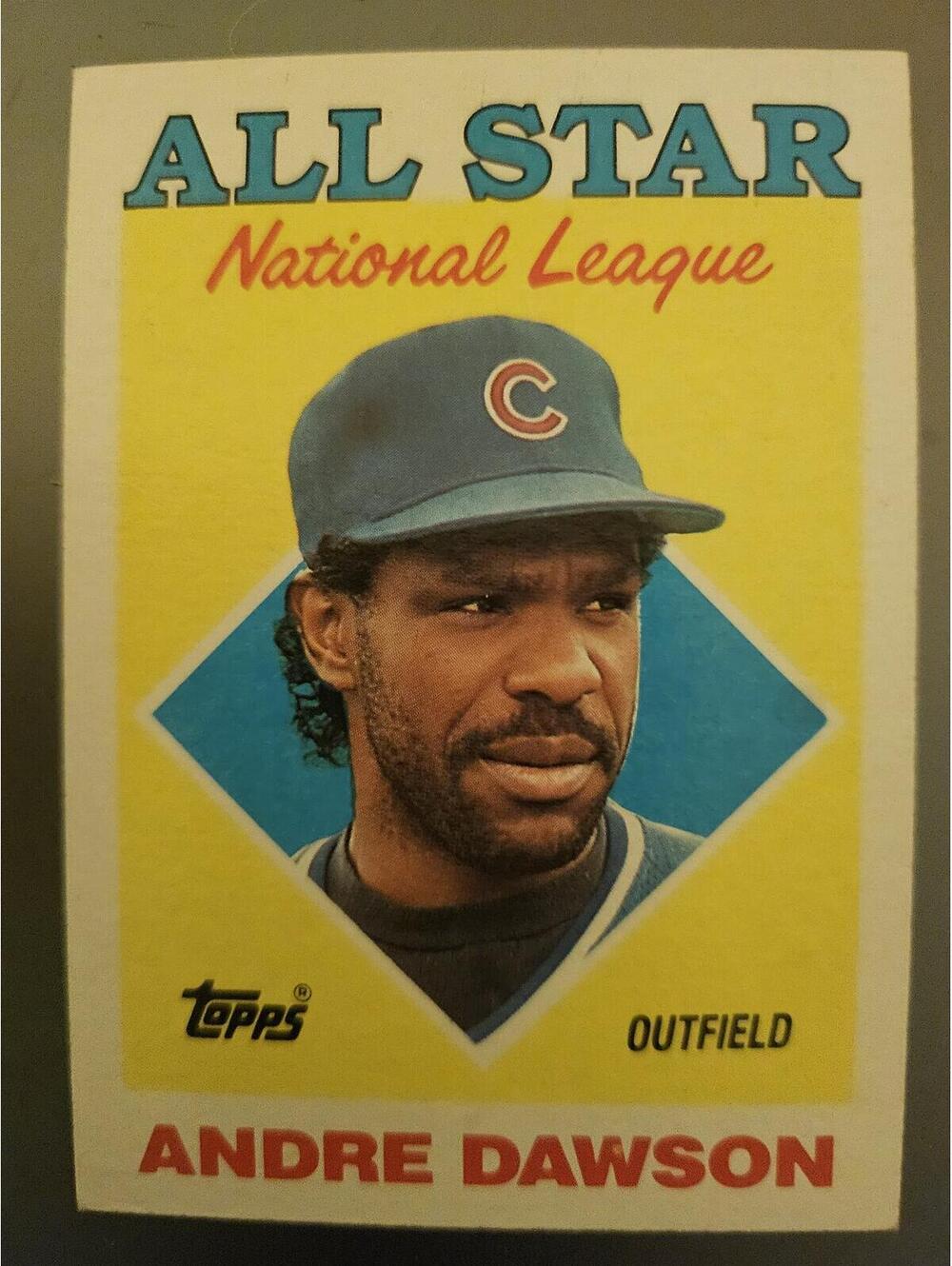 1988 Topps Andre Dawson All Star #401 Chicago Cubs